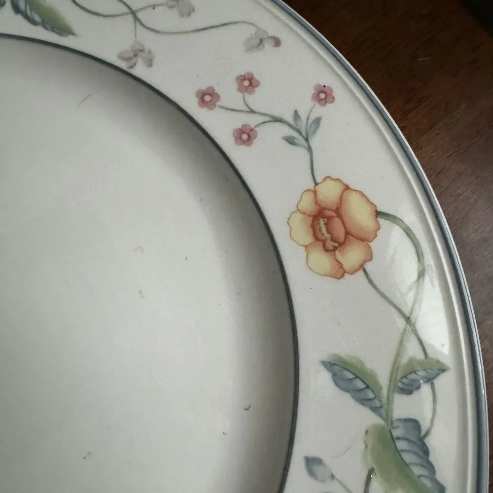 Villeroy & Boch Albertina Round Cake Plate Platter 12.75